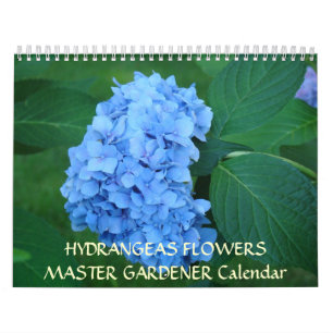 MASTER GARDENER Calendar Hydrangeas Flowers