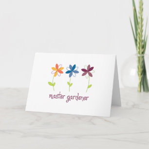 Master Gardener Card