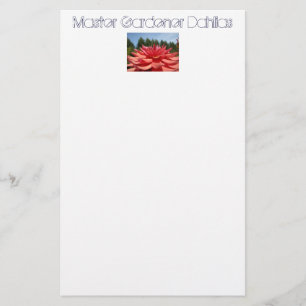 Master Gardener Dahlias Stationery gifts Florals