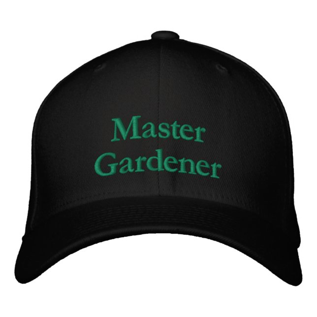 Master Gardener Embroidered Hat (Front)