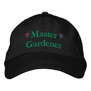 Master Gardener Embroidered Hat