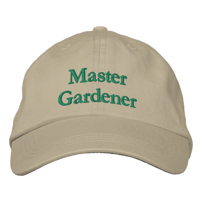 Master Gardener Embroidered Hat (Front)