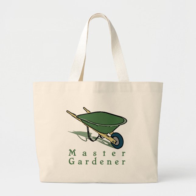 Master Gardener Large Tote Bag (Front)