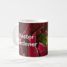 Master Gardener Red Succulent Macro Close‑Up Photo