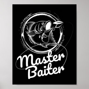 Master Iter Fishing Shirt  Poster