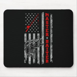 Master Iter For Men Funny Fishing Shirts Men Fishe Mouse Pad