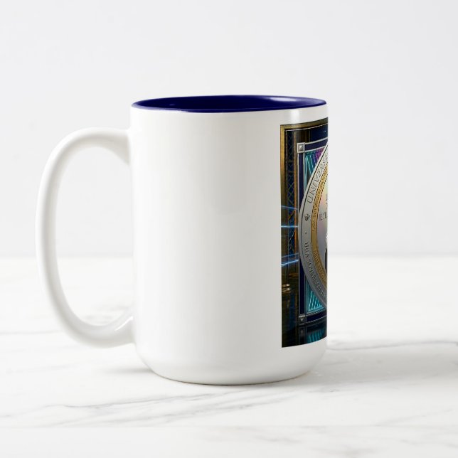 Master Jeweller Acoustics Two-Tone Coffee Mug (Left)
