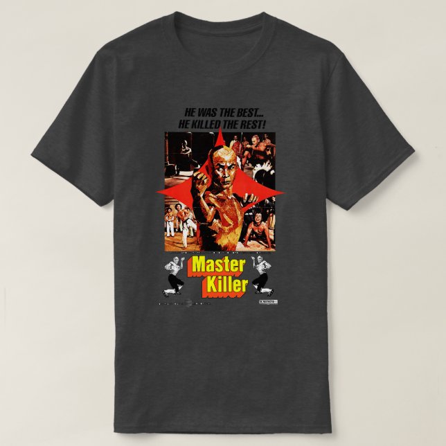 Master Killer poster T-Shirt (Design Front)