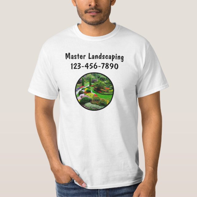 Master Landscaping Employee Work Shirts (Front)