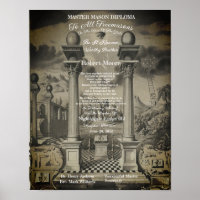 Master Mason Diploma
