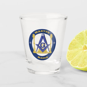 Master Mason Shot Glass
