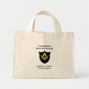 Master my butt mini tote bag