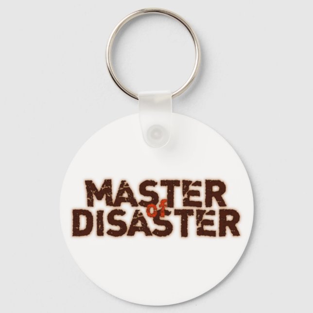 Master of Disaster Key Ring (Front)