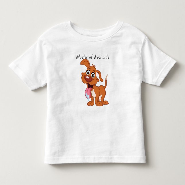 Master of Drool Arts Toddler T-Shirt (Front)