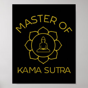 Master Of Kama Sutra Make Love Not War Yin Yang Ch Poster