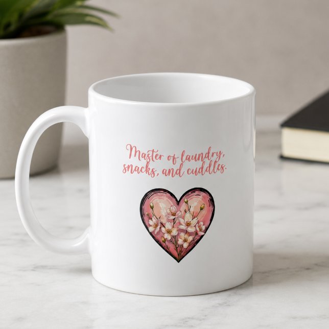 Master Of Laundry Snacks Cuddles Funny Mum Coffee Mug (Creator Uploaded)