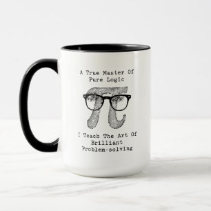 Master of Logic Teaching Brilliant Problem-Solving Mug