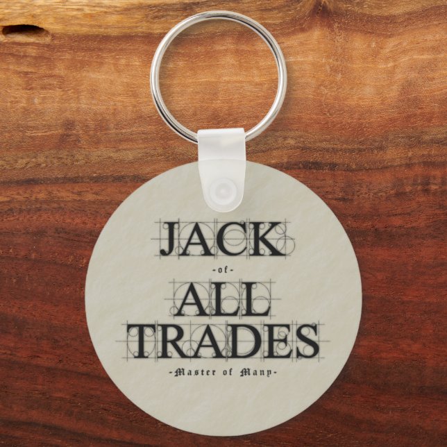 Master of Many Trades -  Key Ring (Front)