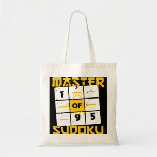 Master Of Sudoku Sudoku Champion Math Game Joke Sa Tote Bag