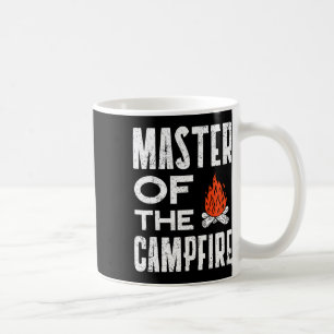 Master Of The Campfire Camper Dad Camping Tee Camp Coffee Mug