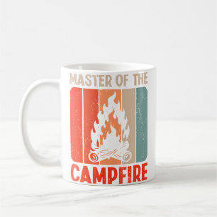 Master Of The Campfire Camper Outdoor Camping Coffee Mug