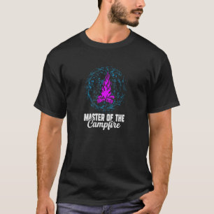 Master Of The Campfire Wanderlust Outdoor Nature C T-Shirt