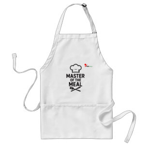 "Master of the Meal" Adult Apron Funny Chef Gift