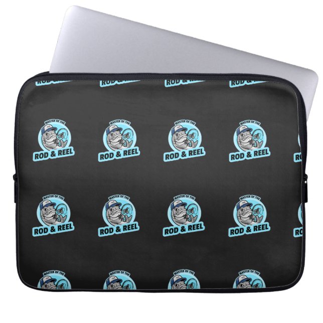 Master Of The Road And Reel Laptop Sleeve (Front)