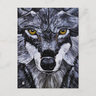 Master of the Wild Painting by Alfred Fox Postcard