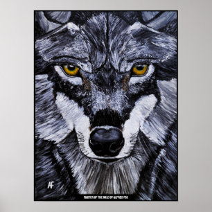 Master of the Wild Painting by Alfred Fox Poster