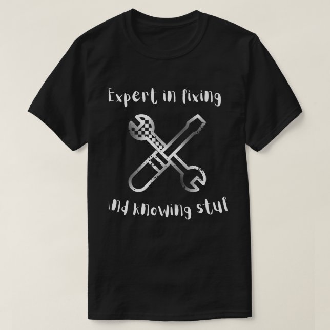 Master of Tools and Knowledge T-Shirt (Design Front)