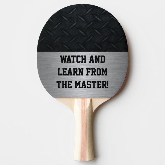 Master Ping Pong Player Paddle (Front)