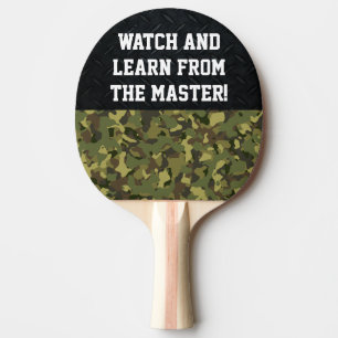 Master Ping Pong Player Ping-Pong Paddle