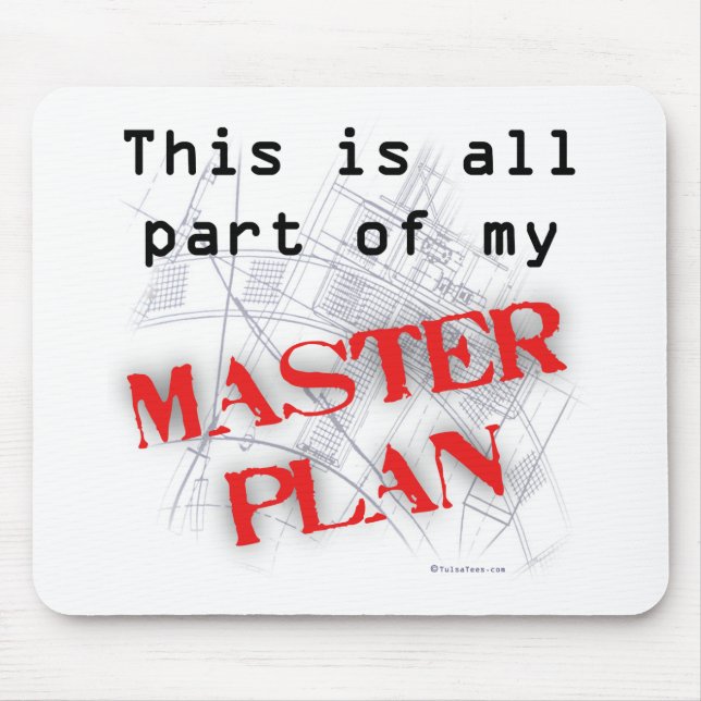 Master Plan Mouse Pad (Front)