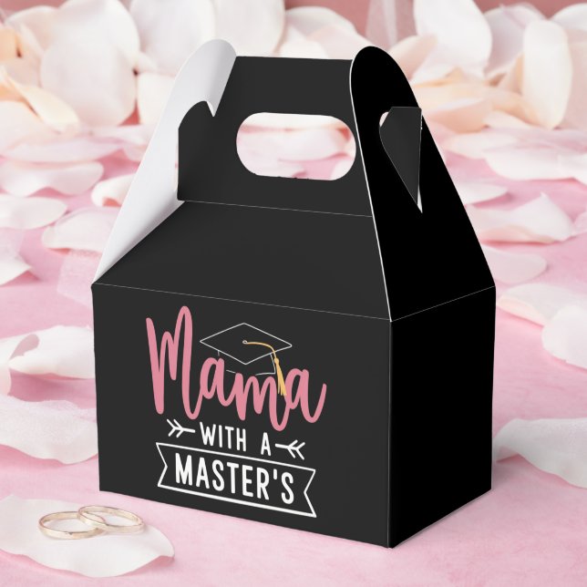 Master’s Degree Mama MBA Masters Degree Graduation Favour Box (Wedding)