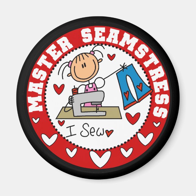Master Seamstress Magnet (Front)