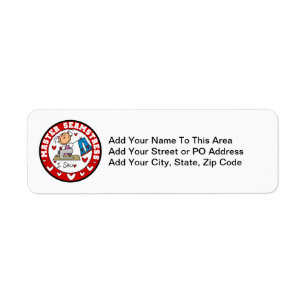Master Seamstress Return Address Label