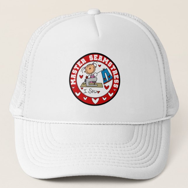 Master Seamstress Trucker Hat (Front)