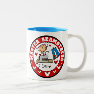 Master Seamstress Two-Tone Coffee Mug
