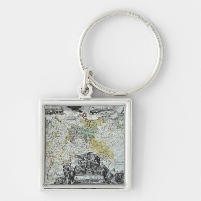 Master Sheet of the Prussian Sovereign Key Ring (Front)