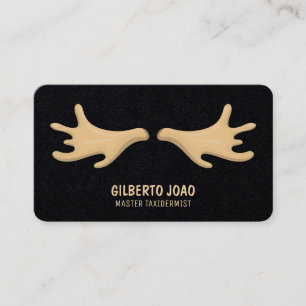Master Taxidermist Business Card