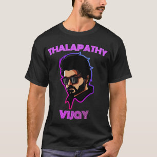 master thalapathy vijay illustration Tri-blend  T-Shirt