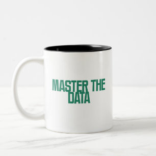 Master The Data   Analytics Expert Professional Two-Tone Coffee Mug