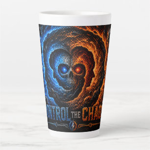 Master the Mayhem Control the Spiral T-Shirt – 3D  Latte Mug