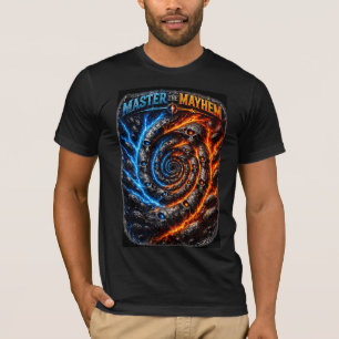 Master the Mayhem Skull – Fire vs Ice Electric Spl T-Shirt