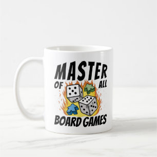 Master von allen Brettspielen Design Coffee Mug