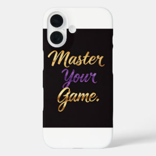 Master Your Game  iPhone 16 Case