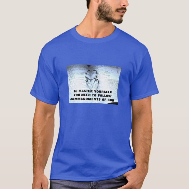 Master Yourself (dark) T-Shirt (Front)