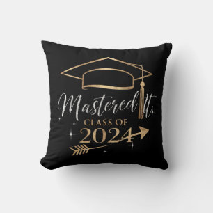 Mastered It Class of 2024 Graduation Gifts for Her Cushion