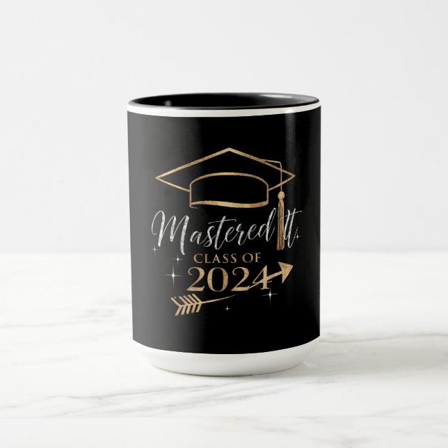 Mastered It Class of 2024 Graduation Gifts for Her Mug (Center)